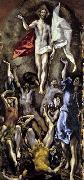 GRECO, El The Resurrection France oil painting artist